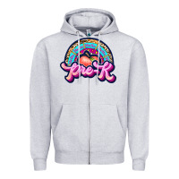 Heather Grey pre k Zipper Hoodie - JahusDesignShop