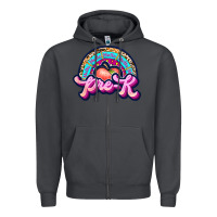 Smoke pre k Zipper Hoodie - JahusDesignShop