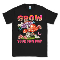 Black grow your own way Classic Tee - JahusDesignShop