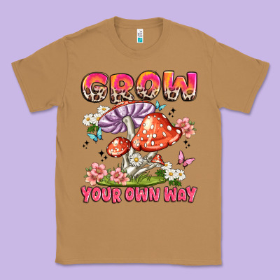 Grow Your Own Way Classic Tee Designed By Jahusdesignshop