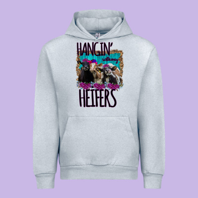 Hangin With My Heifers Urban Hoodie Designed By Bettercallsaul