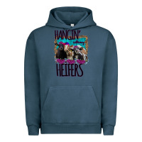 Pigment Midnight Navy Hangin With My Heifers Urban Hoodie - Bettercallsaul