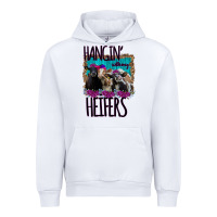 White Hangin With My Heifers Urban Hoodie - Bettercallsaul