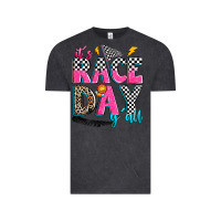 Vintage Black it's race day y'all Vintage Tee - Zillion Design Studio