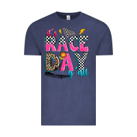 Vintage Denim it's race day y'all Vintage Tee - Zillion Design Studio