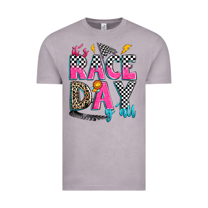 It's Race Day Y'all Vintage Tee by Zillion Design Studio | Teevron
