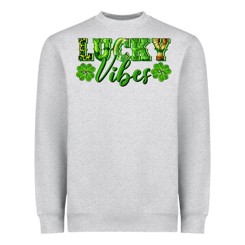 Lucky Vibes Heavyweight Sweatshirt by RanaPortraitStore | Teevron