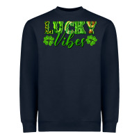Navy lucky vibes Heavyweight Sweatshirt - RanaPortraitStore