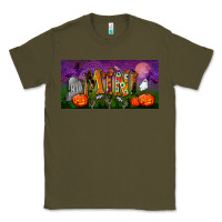 Army Green halloween mini license plate Classic Tee - BundleAndBundleShop