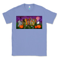 Colony Blue halloween mini license plate Classic Tee - BundleAndBundleShop