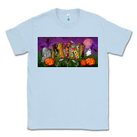 Dusty Blue halloween mini license plate Classic Tee - BundleAndBundleShop