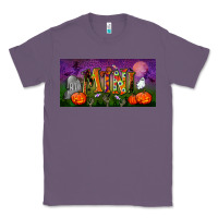 Lavender halloween mini license plate Classic Tee - BundleAndBundleShop