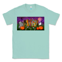 Seafoam halloween mini license plate Classic Tee - BundleAndBundleShop