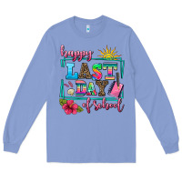 Colony Blue happy last day of school Long Sleeve Tee - AdoDesignShop