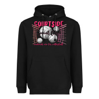 Black volleyball mom Heavyweight Hoodie - MaliasSmallBusiness