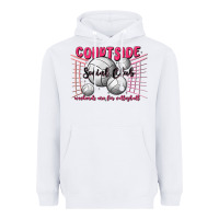White volleyball mom Heavyweight Hoodie - MaliasSmallBusiness