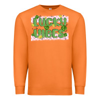 Carrot lucky vibes Premium Sweatshirt - MaliasSmallBusiness