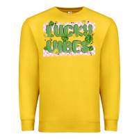 Lemon lucky vibes Premium Sweatshirt - MaliasSmallBusiness