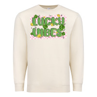 Sandshell lucky vibes Premium Sweatshirt - MaliasSmallBusiness