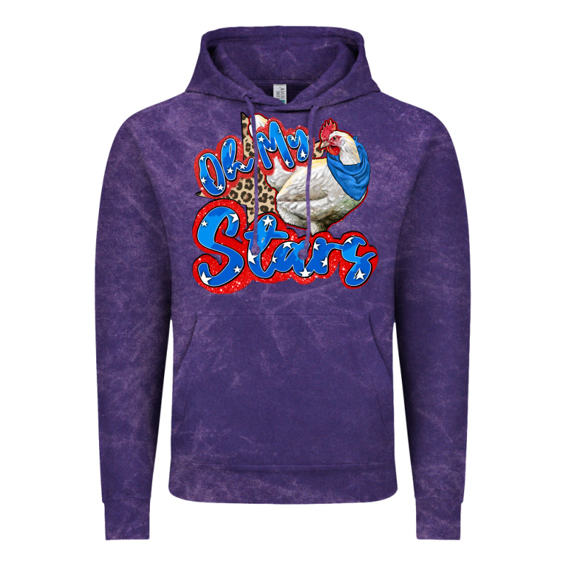 Oh My Stars Chicken Vintage Hoodie by Zillion Design Studio | Teevron