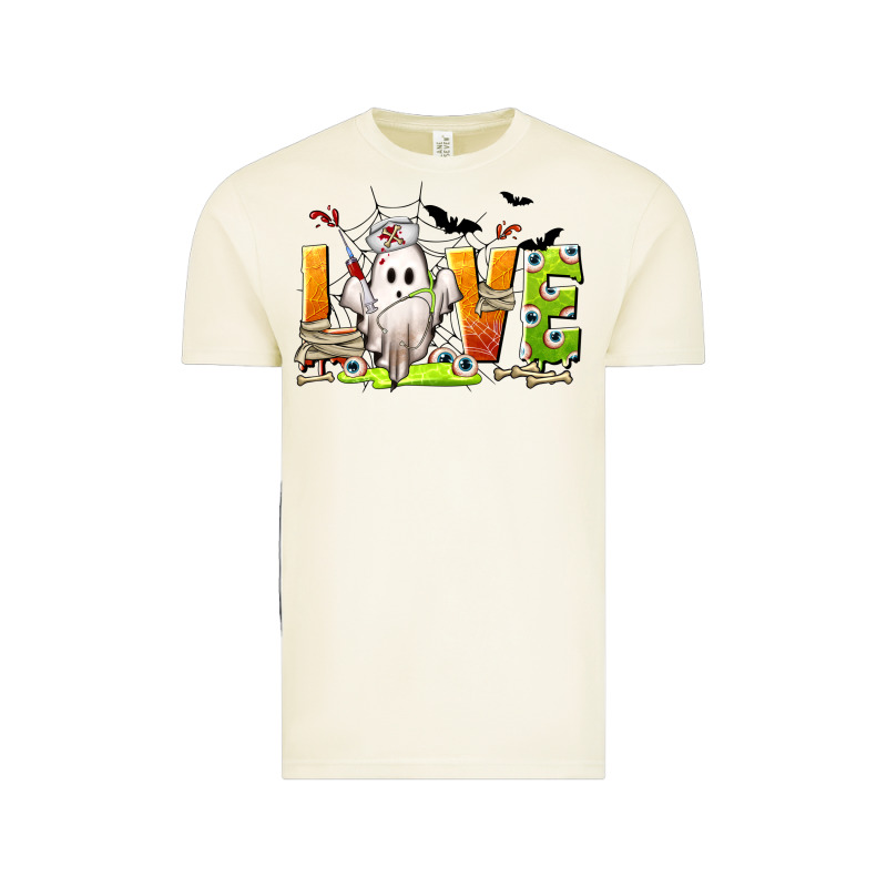 Love Nurse Halloween Vintage Tee by texasbilliewilder | Teevron