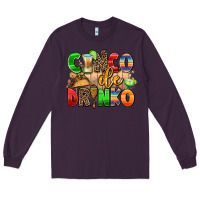 Plum cinco de drinko Long Sleeve Tee - AdoDesignShop