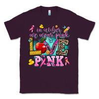 Plum in october we wear pink love pink Classic Tee - AdoDesignShop