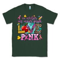 Sports Green in october we wear pink love pink Classic Tee - AdoDesignShop