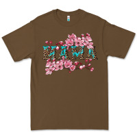 Cacao mama with cherry blossoms Premium Tee - Artiststas