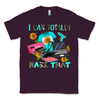 Plum i can totally make that Classic Tee - AdoDesignShop