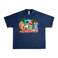 Navy travel coffee cups Urban Heavy Tee - Zillion Design Studio