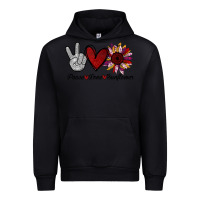 Peace Love Sunshine Sunflower Urban Hoodie | Teevron