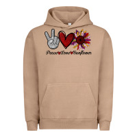 Pigment Burro Peace Love Sunshine Sunflower Urban Hoodie - Bettercallsaul