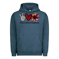 Pigment Midnight Navy Peace Love Sunshine Sunflower Urban Hoodie - Bettercallsaul