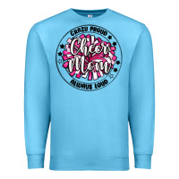 Ocean Blue cheer mom Premium Sweatshirt - MaliasSmallBusiness
