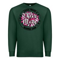 Sports Green cheer mom Premium Sweatshirt - MaliasSmallBusiness