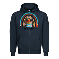 Navy #teacherlife Zipper Hoodie - JahusDesignShop