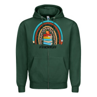 Sports Green #teacherlife Zipper Hoodie - JahusDesignShop
