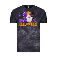 Cloud Black My 1st Halloween Vintage Tee - texasbilliewilder