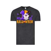 Vintage Black My 1st Halloween Vintage Tee - texasbilliewilder