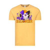 Vintage Mustard My 1st Halloween Vintage Tee - texasbilliewilder