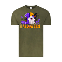 Vintage Olive My 1st Halloween Vintage Tee - texasbilliewilder
