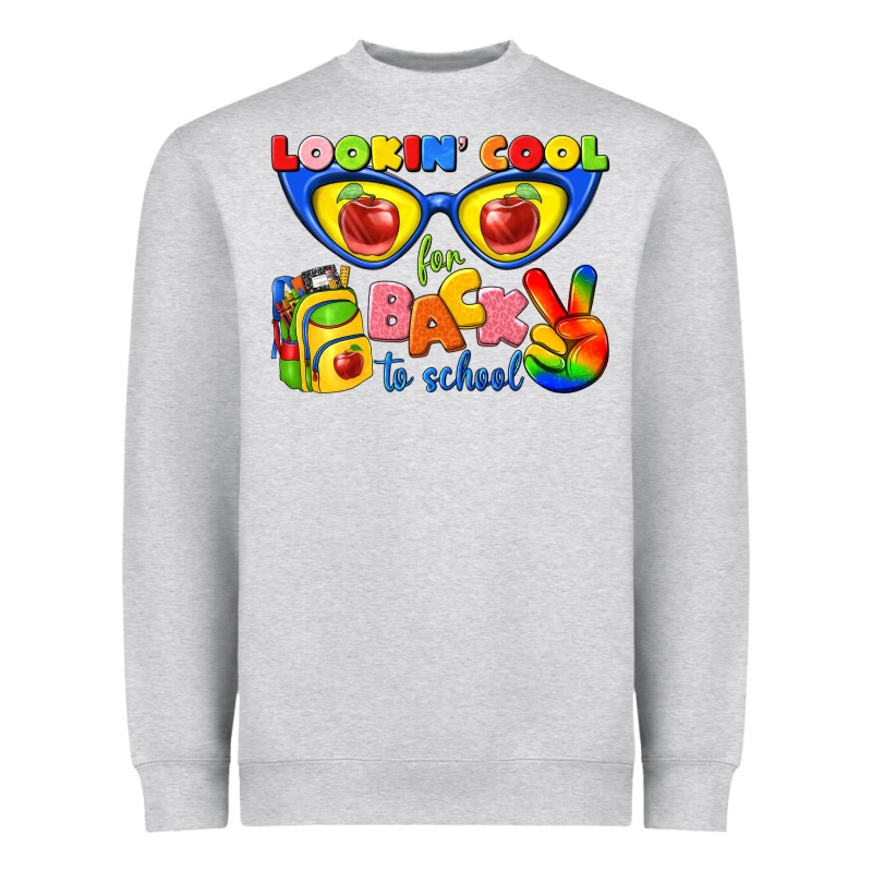 Looking Cool For Back To School Heavyweight Sweatshirt by texasbilliewilder | Teevron