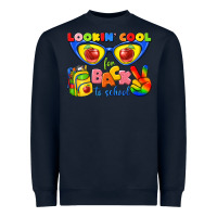 Navy looking cool for back to school Heavyweight Sweatshirt - texasbilliewilder