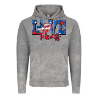 Cloud Rock love texas map Vintage Hoodie - Zillion Design Studio