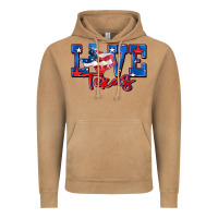 Vintage Camel love texas map Vintage Hoodie - Zillion Design Studio