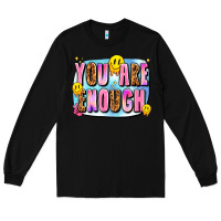 Black you are enough Long Sleeve Tee - JahusDesignShop