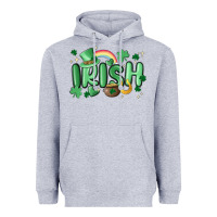 Heather Grey irish Heavyweight Hoodie - MaliasSmallBusiness