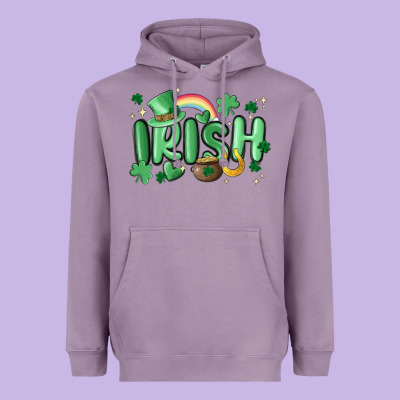 Irish Heavyweight Hoodie Designed By Maliassmallbusiness