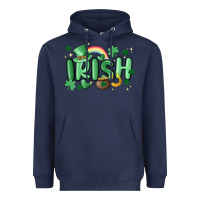 Navy irish Heavyweight Hoodie - MaliasSmallBusiness
